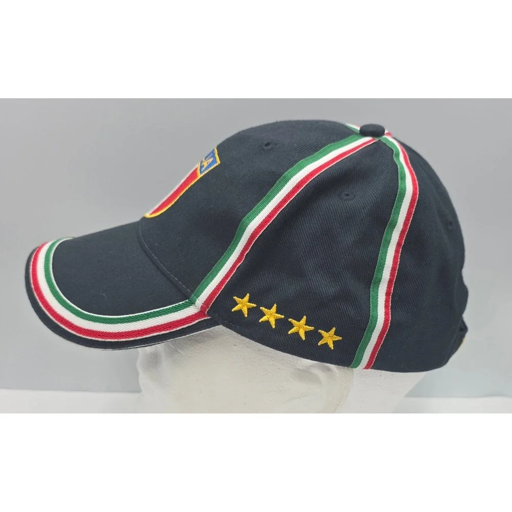 Sorbatti Italia Strapback Cap Blue Italy Soccer World Cup Hat Futbol Football